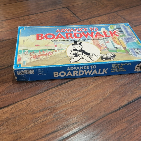 Vintage 1985 Advance to Boardwalk game - Picture 2 of 14